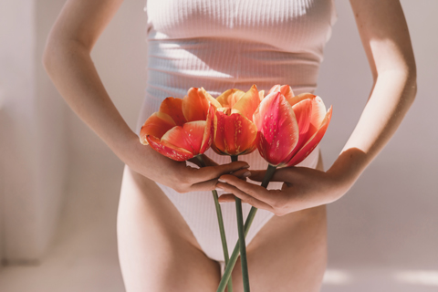 gynecology, menstruation, concept of women's genital health